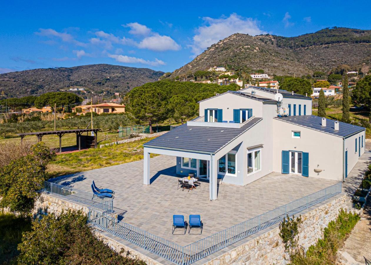 B&B Villa Costanza Lacona Buitenkant foto