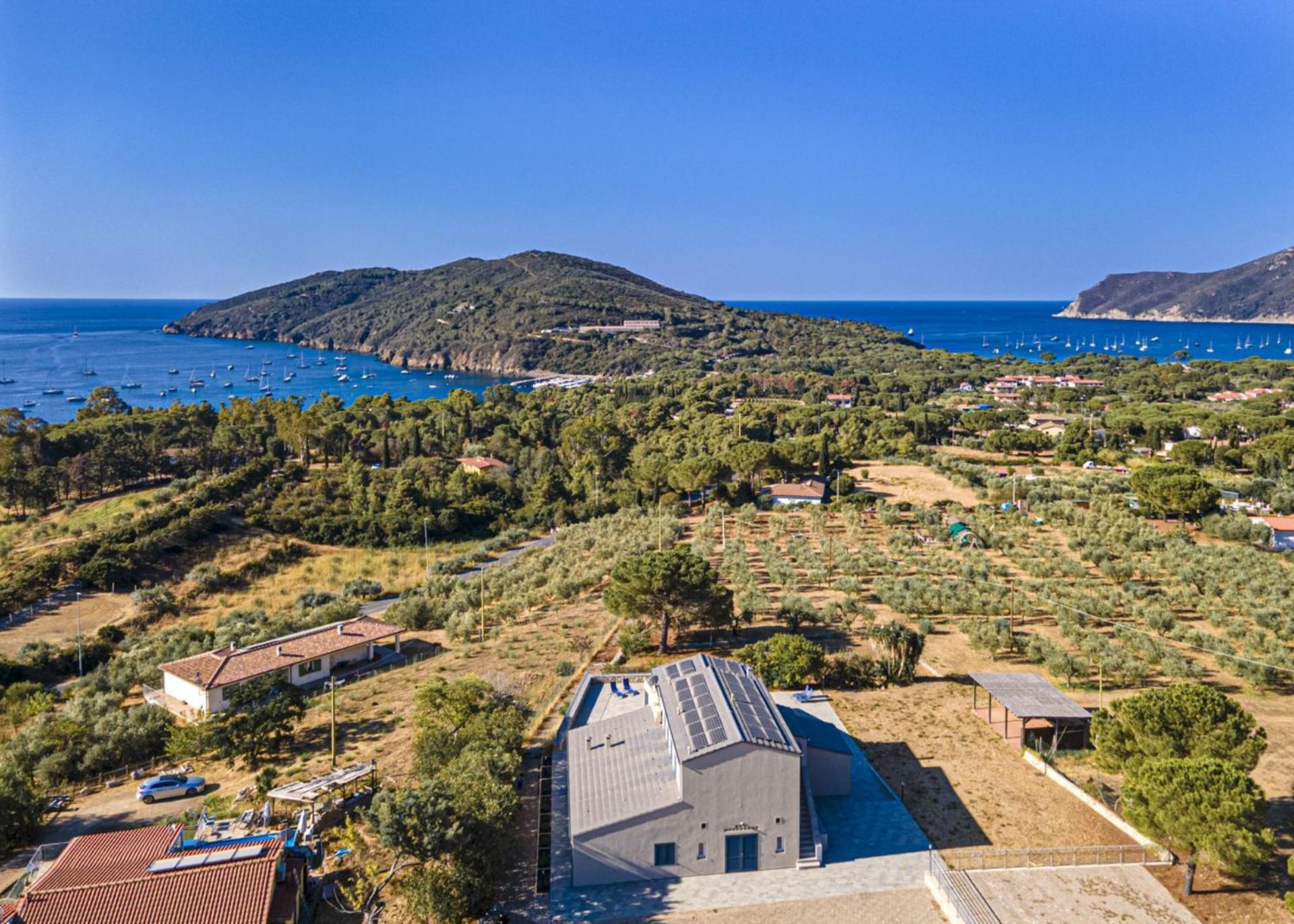 B&B Villa Costanza Lacona Buitenkant foto